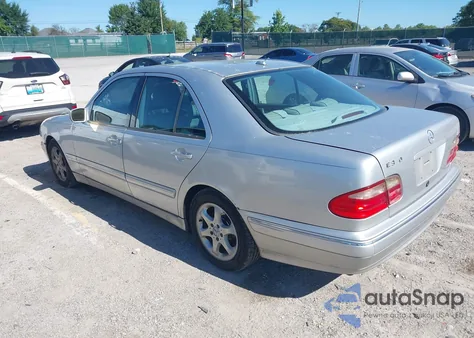2002 Mercedes-Benz E 320 Special Edition from USA, damaged, VIN WDBJF65J42B487507